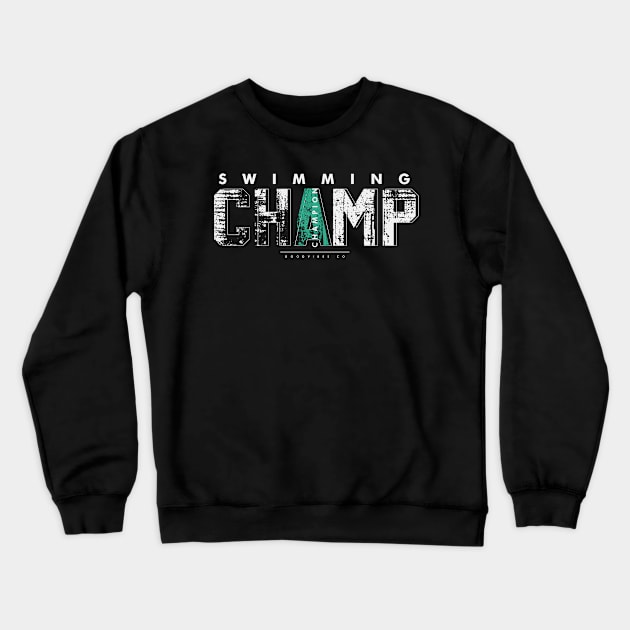 Swimming champion Crewneck Sweatshirt by SerenityByAlex